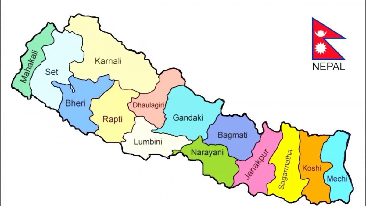 показати на мапі Непалу