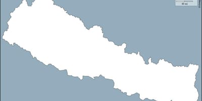 Карта порожня Непал